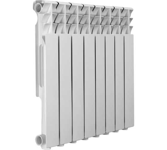 Изображение товара Алюминиевый радиатор Azario 8 секций AL500/80/8 00078374