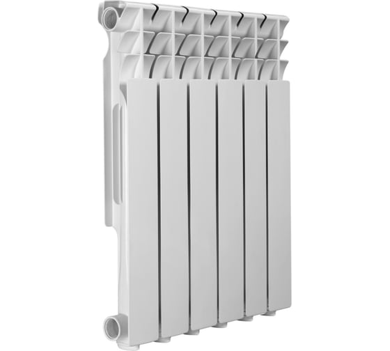 Изображение товара Алюминиевый радиатор Azario 6 секций AL500/80/6 00078373