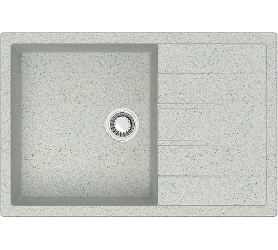 Изображение товара Кухонная мойка Azario Vision 750x505x218 мм, светло-серая CS 00078341