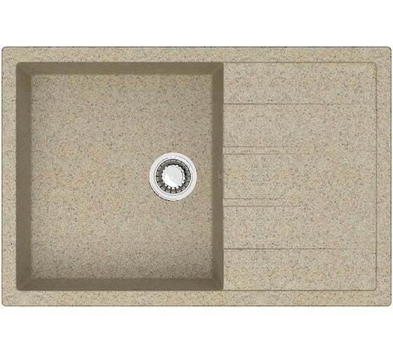 Изображение товара Кухонная мойка Azario Vision 750x505x218 мм, песочная CS 00078340