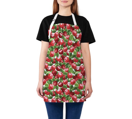 Изображение товара Кухонный фартук JOYARTY яблочный сад, универсальный размер для женщин и мужчин ap_50770