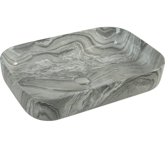 Изображение товара Накладная раковина Azario 605x425x140 мм, мраморная AZ-78625 00079295