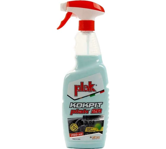 Изображение товара Полироль пластика Atas PLAK Plak 2R голубое молочко, 750мл, триггер А5221
