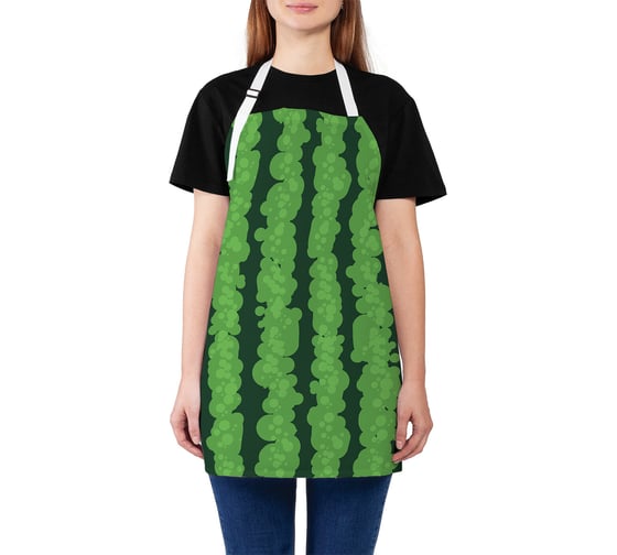 Изображение товара Кухонный фартук JOYARTY Арбуз, универсальный размер для женщин и мужчин ap_118392