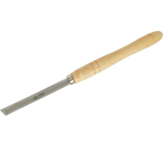 Изображение товара Токарный резец мейсель полукруглый 20 мм (Oval-chisel, skew) STUBAI 62151