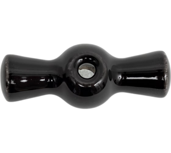 Изображение товара Ручка выключателя Bironi керамика, цвет черный B-901-03