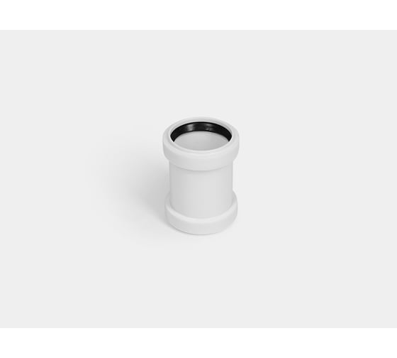 Изображение товара Двухраструбная канализационная муфта КОНТУР РР D50 УЮТ 074301050000