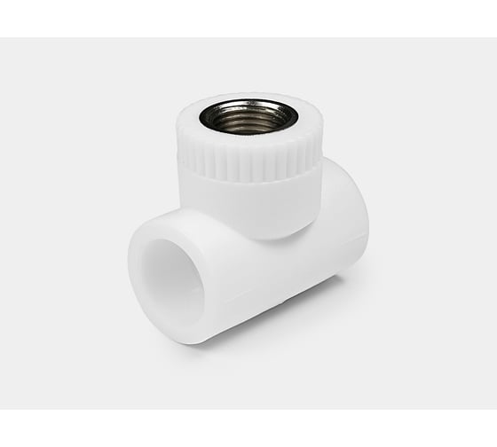 Изображение товара Комбинированный тройник КОНТУР PPR ВР D25-1/2 011512025100