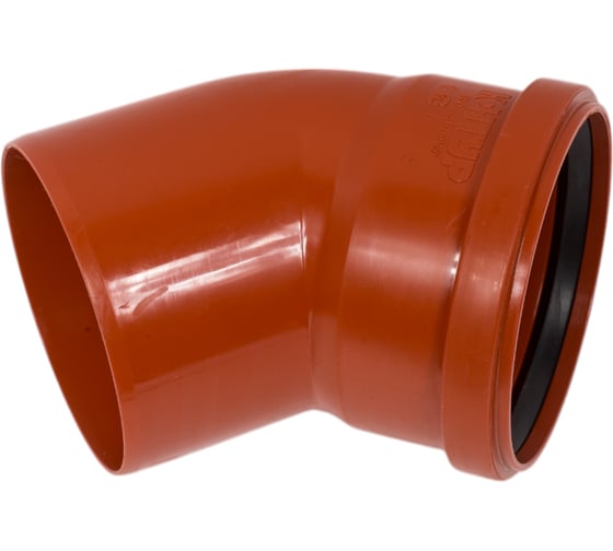Изображение товара Канализационный отвод КОНТУР РР D110x45 ОРАНЖ 078400110300