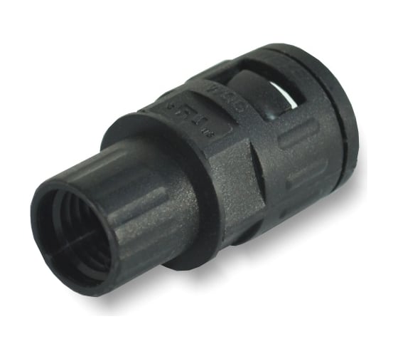 Изображение товара Муфта для гофрированных труб Weyer WQG2-M12B/AD13.0 - коннектор прямой, внутр. M12x1.5 WE1302000