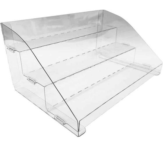 Изображение товара Настольная подставка Megaposm горка 3 ступени сборная, ПЭТ ПЛ22021