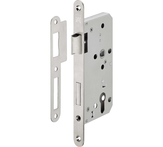 Изображение товара Врезной замок Hafele PZ нержавеющая сталь матовая, 55/20 911.02.151