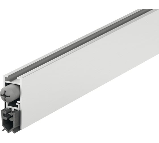 Изображение товара Автоматический порог Hafele алюминиевый, силикон, серый, 830 мм 950.05.342