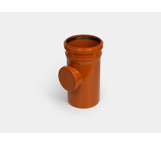 Изображение товара Канализационная ревизия КОНТУР РР D110 ОРАНЖ 078901110000