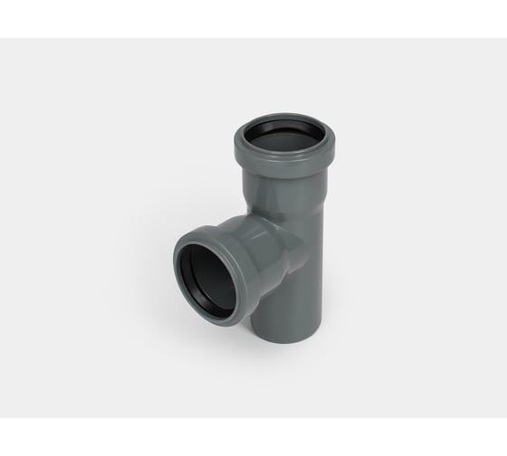 Изображение товара Канализационный тройник КОНТУР РР D50x50/90 СТАНДАРТ 072501050500