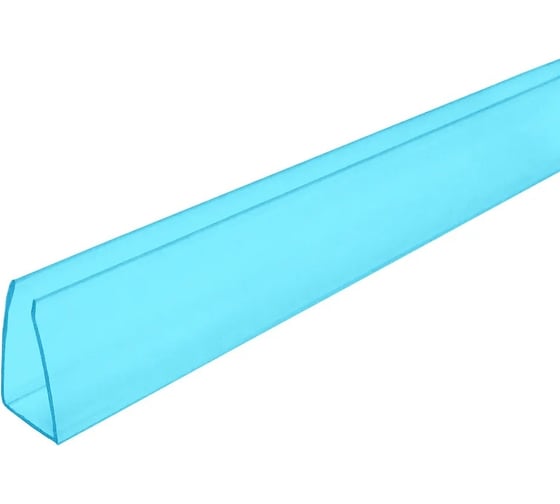Изображение товара Профиль торцевой up 6x1050 мм, бирюза, 4 шт Novattro 4604638005688