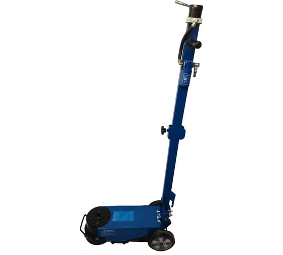 Изображение товара Пневмогидравлический подкатной профессиональный домкрат AE&T 80/40 т, складной, высокий HJ-80/40HF