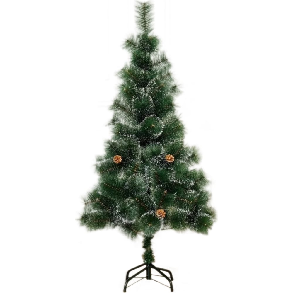 Заснеженная новогодняя искусственная напольная елка URM ель новогодняя искусственная красивая 180 см