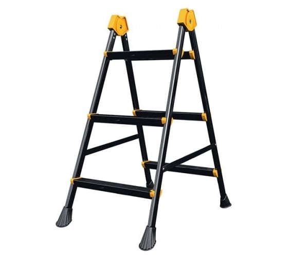 Изображение товара Двусторонняя стремянка SGS doublestep 6 ступеней (3+3) 1183SGS