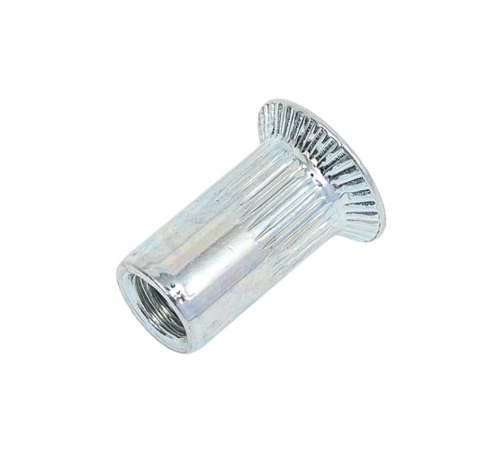Изображение товара Резьбовая заклепка Daxmer с насечками М4 потайной борт, оцинк.сталь 1500 шт 00000393195