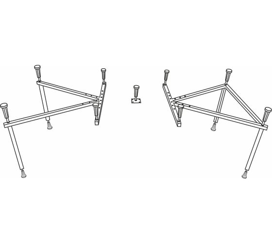 Изображение товара Каркас для ванны Excellent Heaven 170, Pryzmat 170, Oceana 170 MR-20