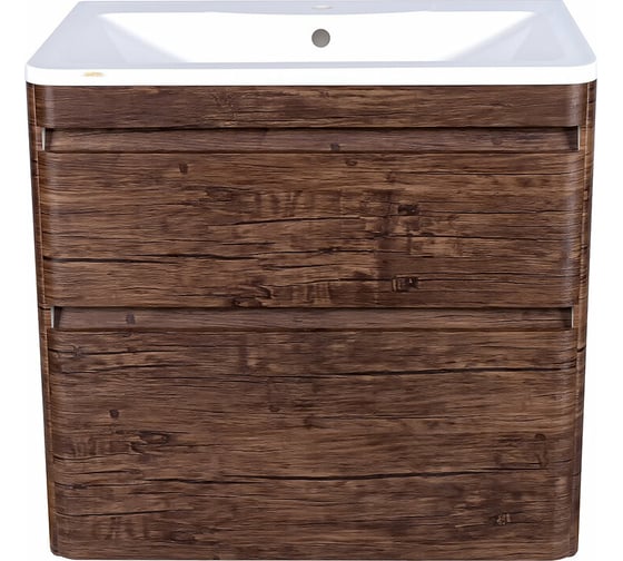 Изображение товара Подвесная тумба Style Line "Атлантика 80", Люкс старое дерево, PLUS ЛС-00000664