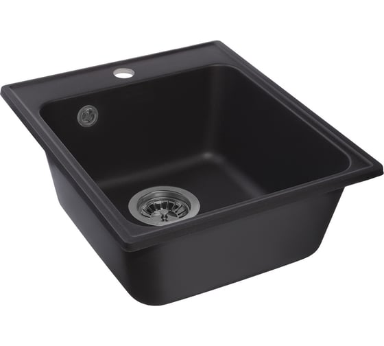 Изображение товара Кухонная мойка Reflection Quadra черный RF0243BL
