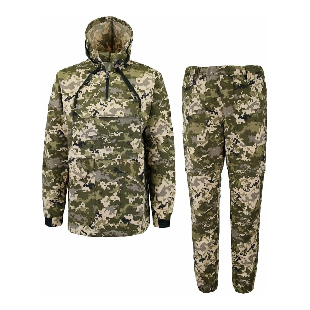 Антимоскитный костюм с ловушками Элементаль, Рип-стоп, камуфляж, р. 48-50, рост 182-188 К-402/1-48/50-188 4680025257199