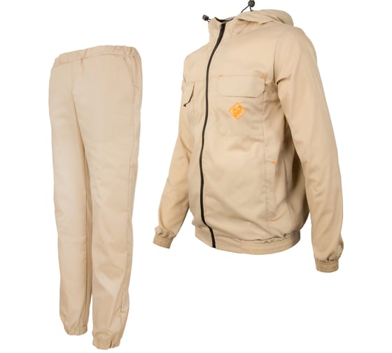 Изображение товара Женский антимоскитный костюм Элементаль Zealot Люкс бежевый, р.52-54, рост 170-176 К-440/2-52/54-176 4630086587094