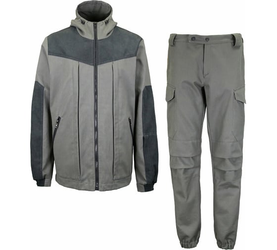 Изображение товара Костюм Элементаль Titan Peach Soft серый, р. 44-46, рост 170-176 К-407-44/46-176 4630086582457