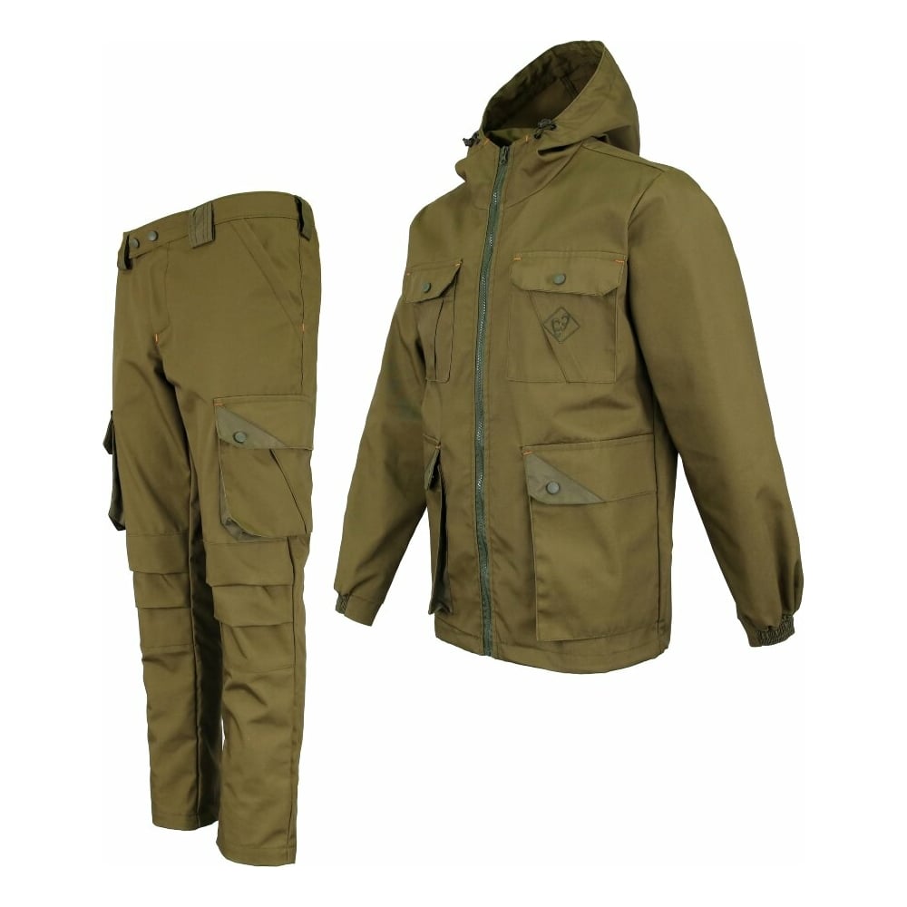 Изображение товара Костюм охотничий для охоты и рыбалки Элементаль Dragon-2 Canvas elite хаки 44-46