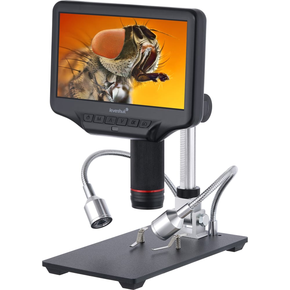 Микроскоп Levenhuk 1000x 4 3 жк дисплей портативный микроскоп 720p светодиодная цифровая лупа