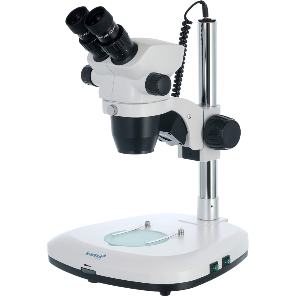 Бинокулярный микроскоп Levenhuk окуляр levenhuk med 16x 13 d30 мм