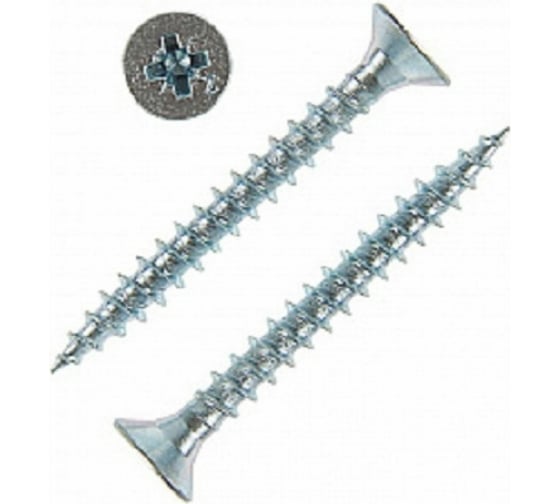 Изображение товара Универсальный саморез с потайной головкой BEFAST белый цинк, 4x40 CZ4040250S