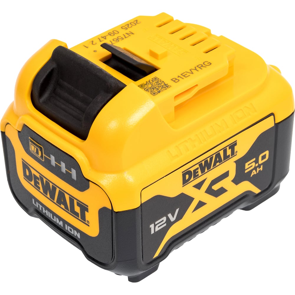 Изображение товара Аккумулятор 12 В Li-Ion 5.0 Ач Dewalt DCB126-XJ для профессиональных инструментов