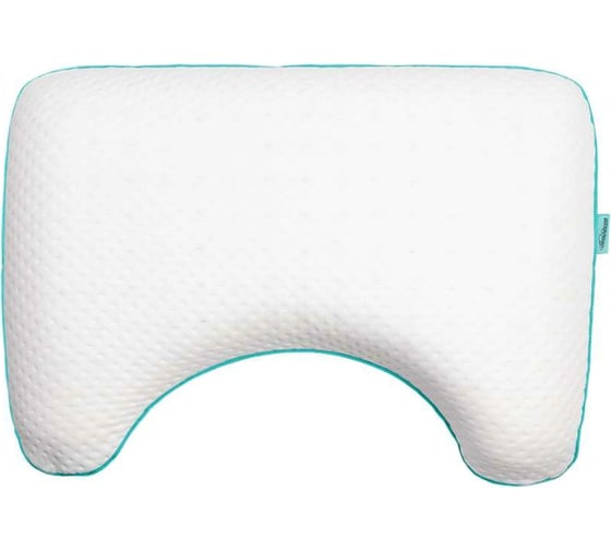 Изображение товара Анатомическая ортопедическая подушка для сна на боку AMBESONNE с выемкой под плечо, с эффектом памяти memory foam, 41x61 см vcp001_41x61