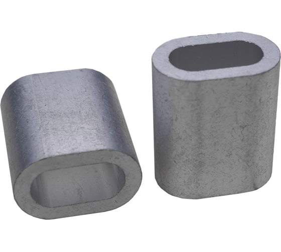 Изображение товара Алюминиевый зажим для стальных канатов BEFAST din 3093, 8 мм( 10 шт. ZAL0810S