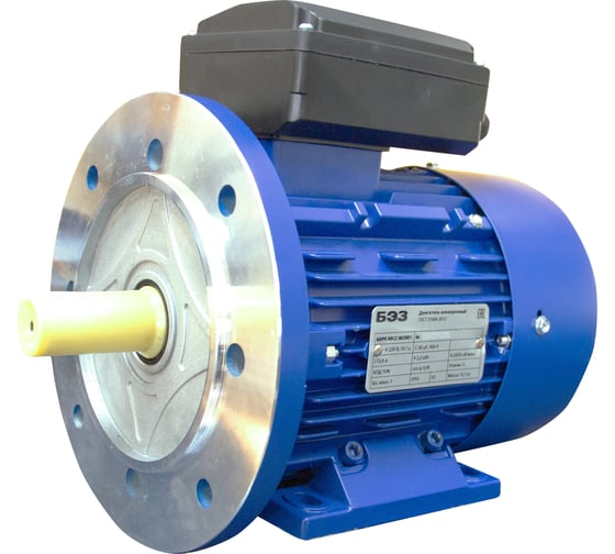 Изображение товара Электродвигатель ТМ БЭЗ АИРЕ 80B4 IM2081 (1,1 кВт/1500 об/мин) 85190
