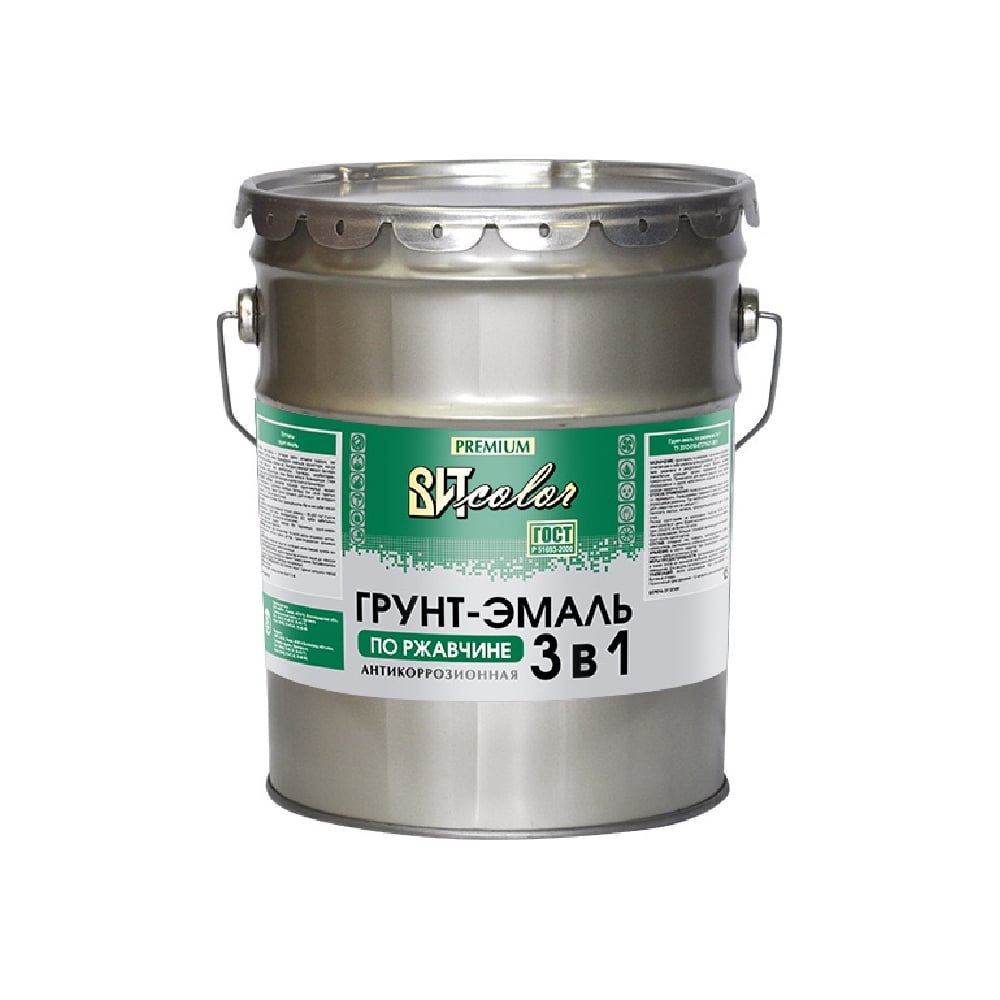 Изображение товара Грунт-эмаль по ржавчине Царицынские краски 5 кг белая