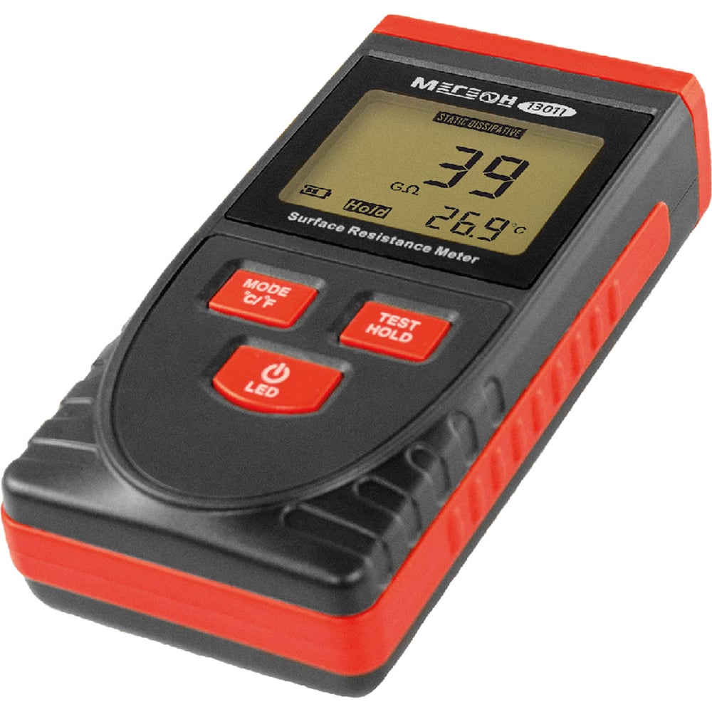 Изображение товара Измеритель сопротивления поверхности МЕГЕОН 13011 поверхностное сопротивление