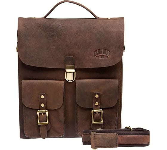 Изображение товара Сумка Klondike Brady, коричневая, 30х35х7 см KD1039-01