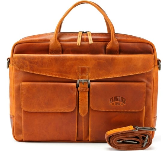 Изображение товара Сумка Klondike Digger Carl, цвет коньяк, 42x30x9 см KD1053-04