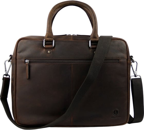 Изображение товара Сумка Klondike Digger Earl, темно-коричневая, 29x38x9 см KD1052-03