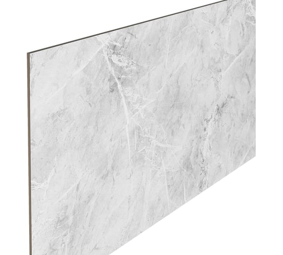 Изображение товара Стеновая панель Союз 056АМ 3050x600x4 мм, мрамор лацио белый М056АМ