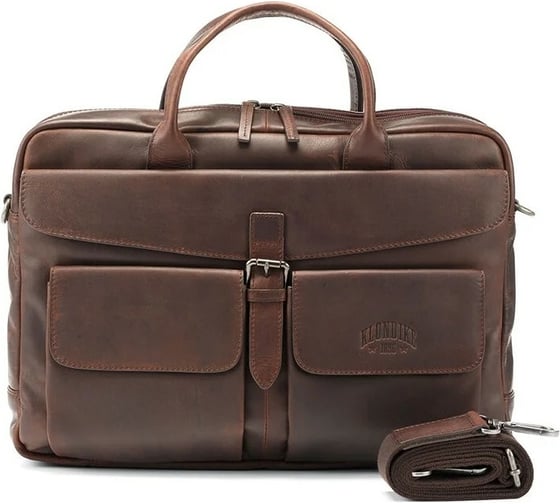 Изображение товара Сумка Klondike Digger Carl, темно-коричневая, 42x30x9 см KD1053-03