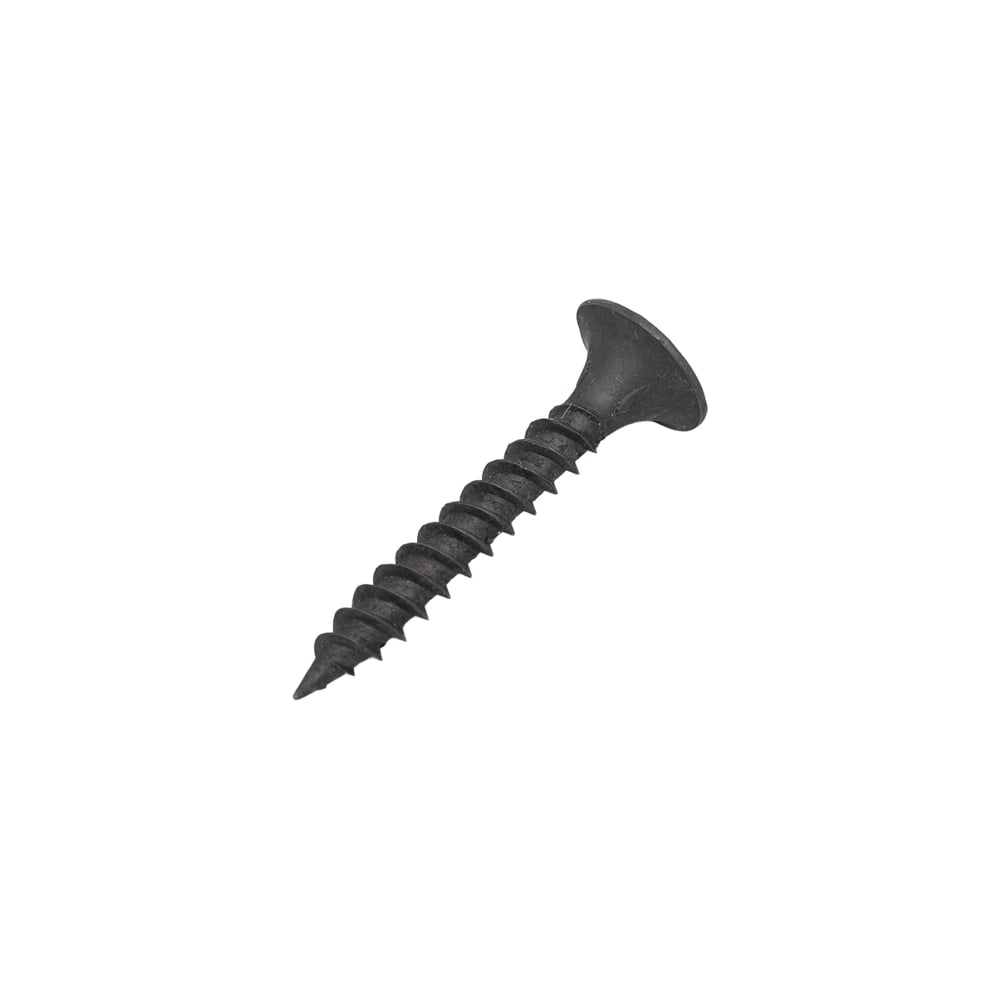 Изображение товара Саморез по металлу для гкл КВАДРА черный, 3.5x25, PH2, частая резьба, yп. 25 шт. 350252025812