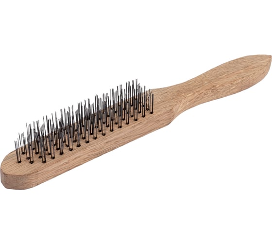 Изображение товара Металлическая щетка GROSSMEISTER 5-рядная 010601004