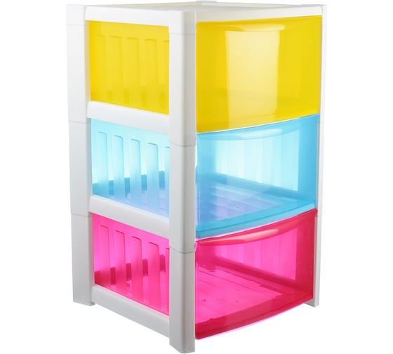 Изображение товара Комод IDEA РАДУГА 3 секции разноцветный М 2793