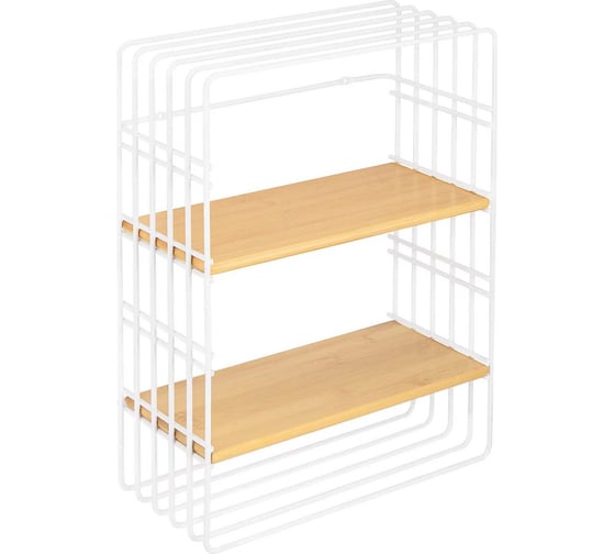 Изображение товара Прямоугольная полка ЧМЗ Меконг 30.1x15.4x40 см, белый 510-002-02