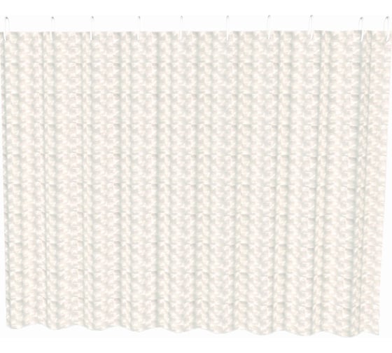 Изображение товара Занавеска FASHUN 3D Peva/Полиэтилен 180cm/200cm прозрачный A8755